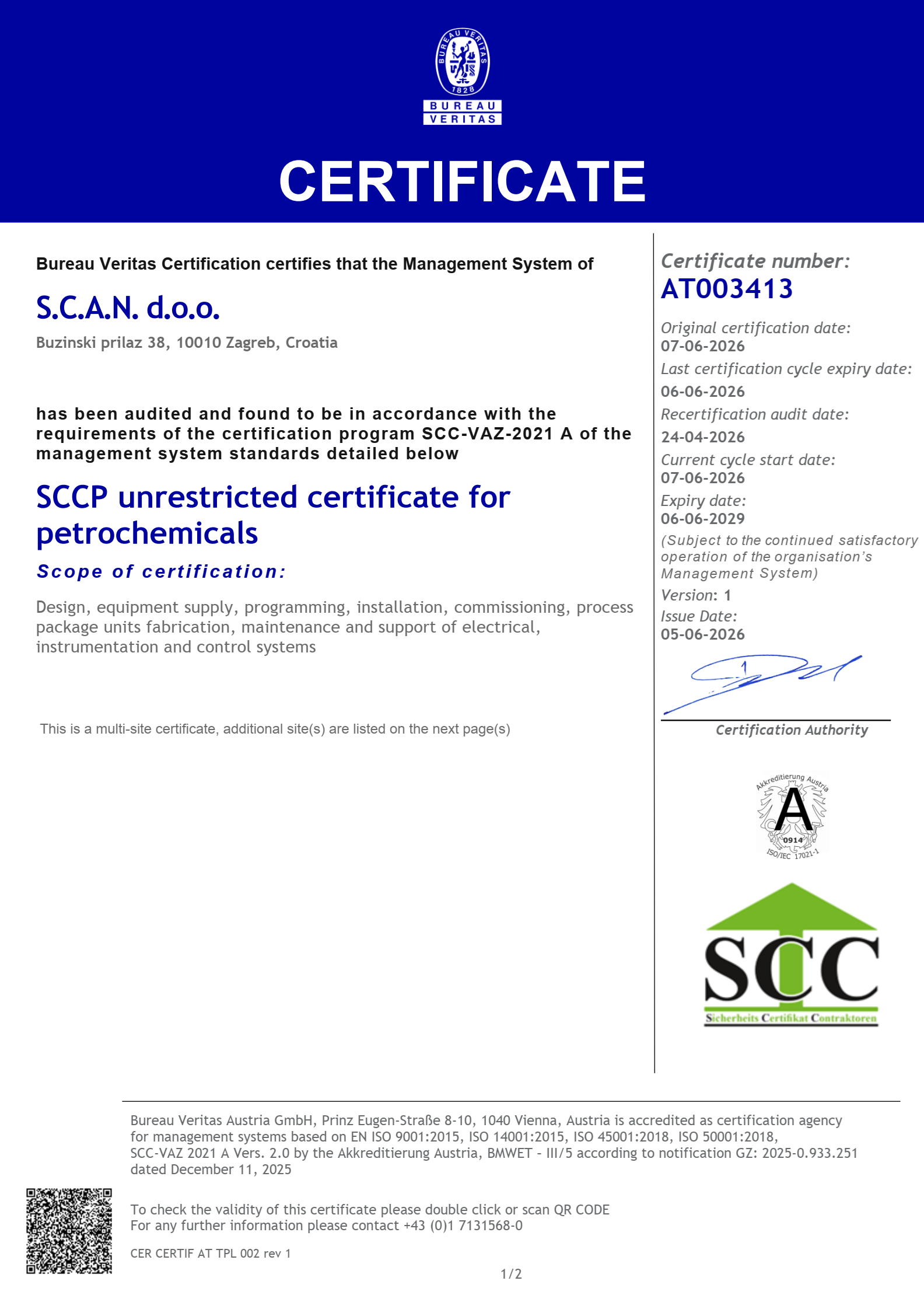 S.C.A.N. d.o.o. SCCP